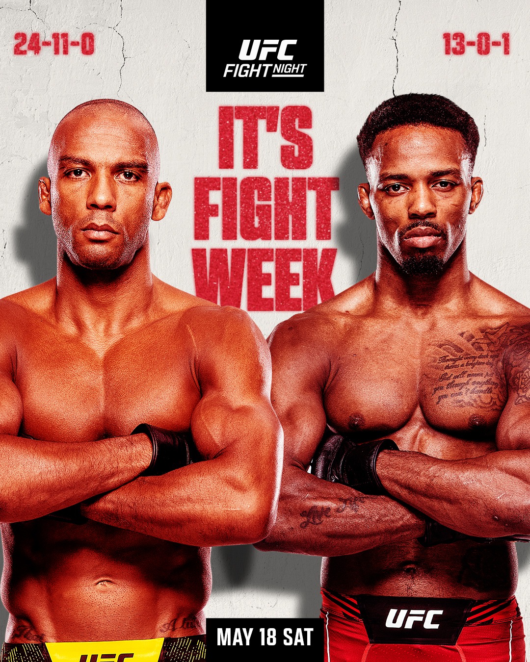 UFC Fight Night 241 Poster May 14, 2024