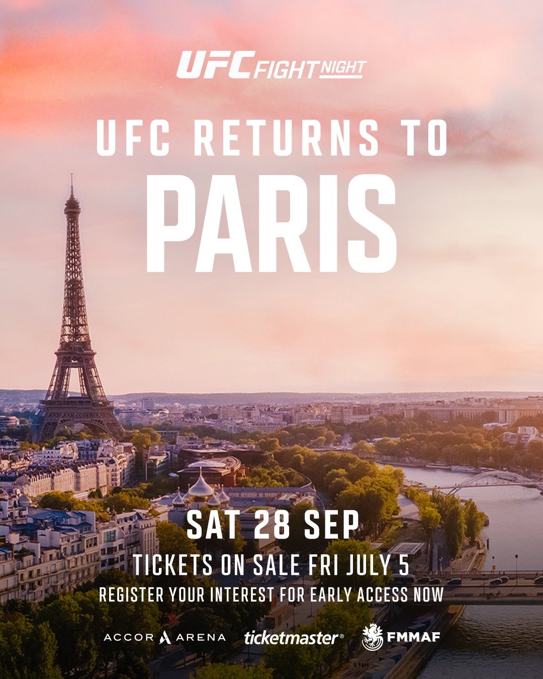 UFC Fight Night - Gane vs. TBA Poster June 04, 2024