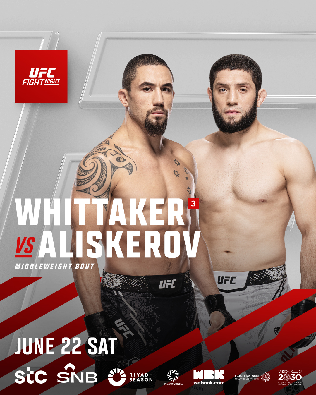UFC on ABC 6 Poster June 14, 2024