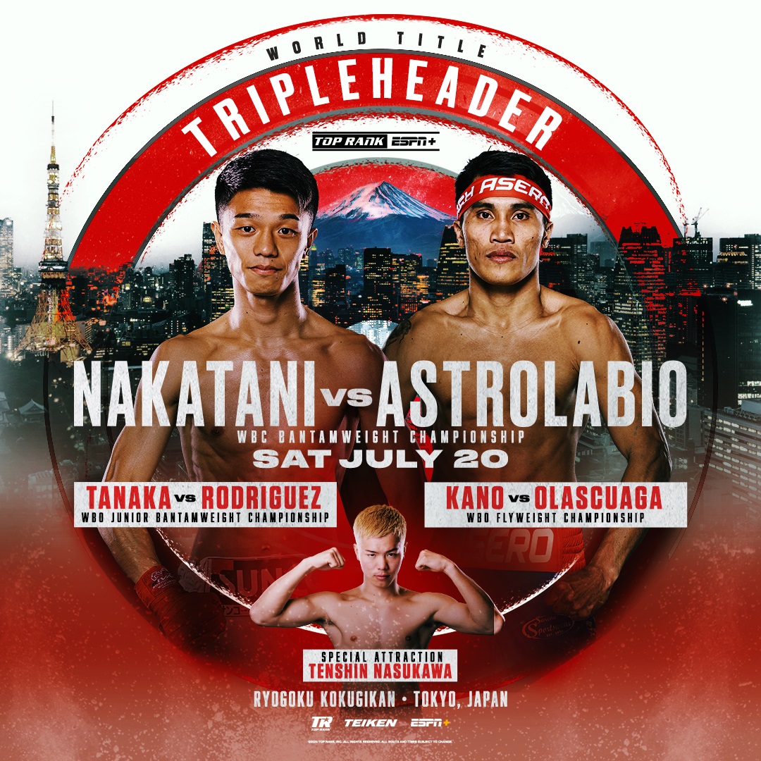 Nakatani vs. Astrolabio Poster July 01, 2024