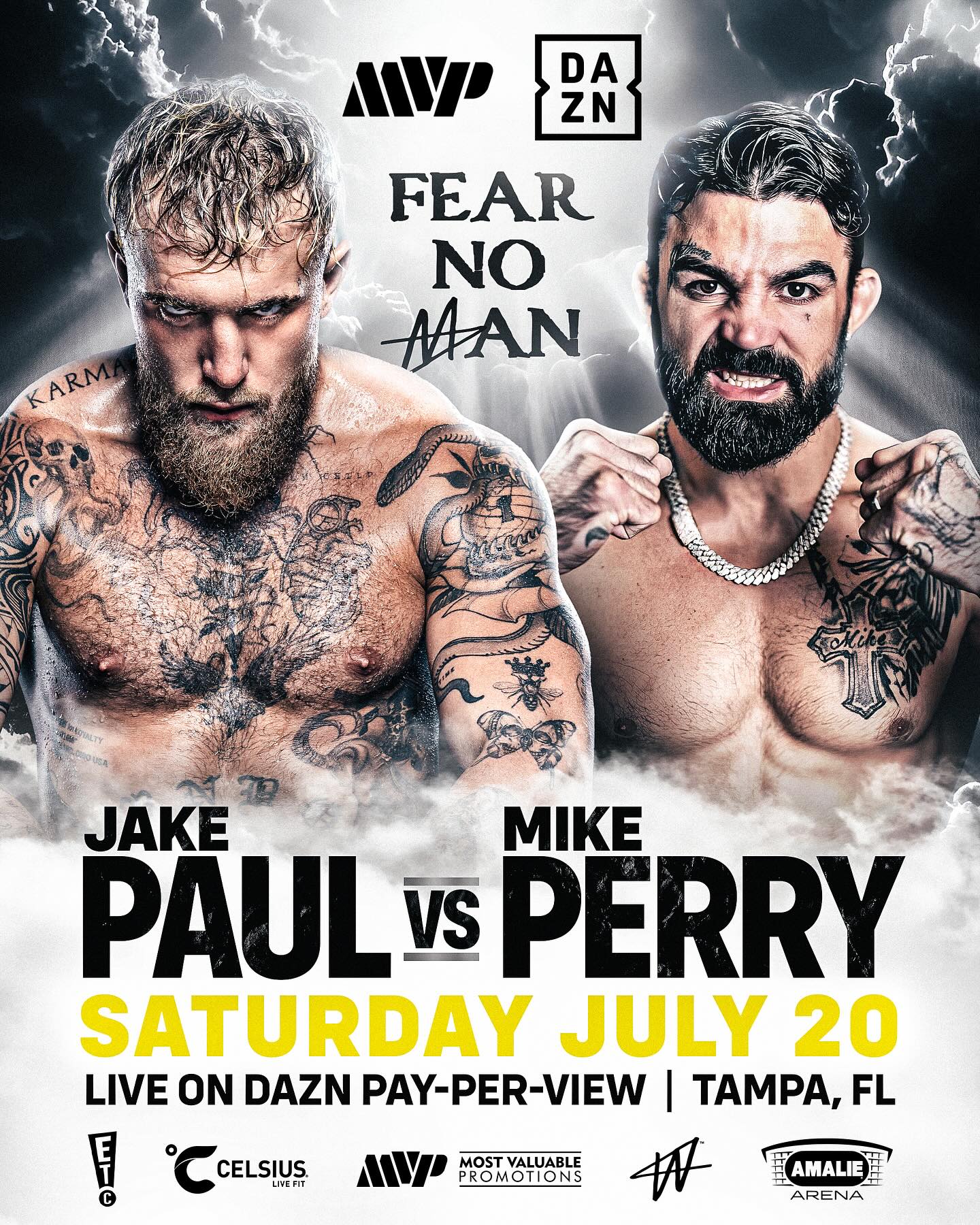 Paul vs. Perry Poster July 07, 2024
