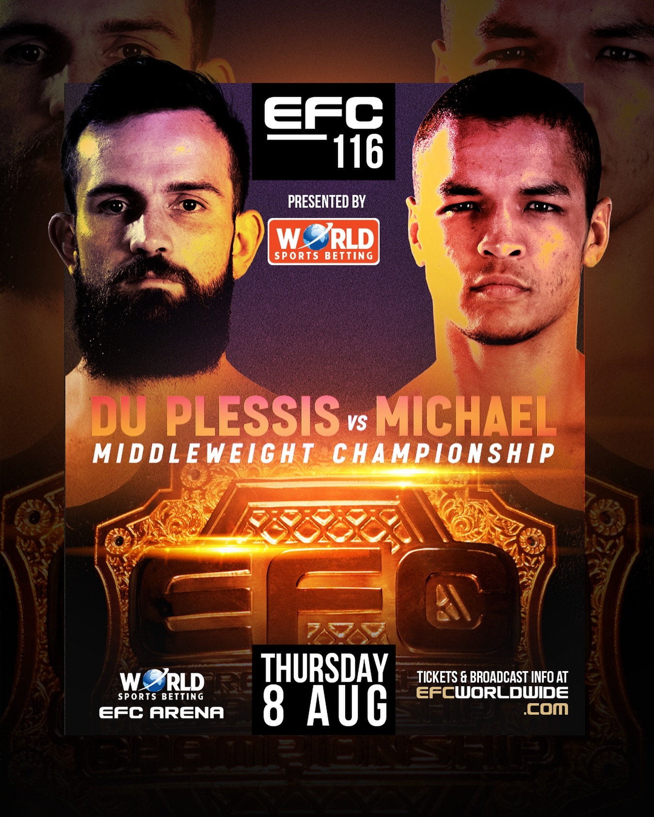 EFC 116 Poster July 28, 2024