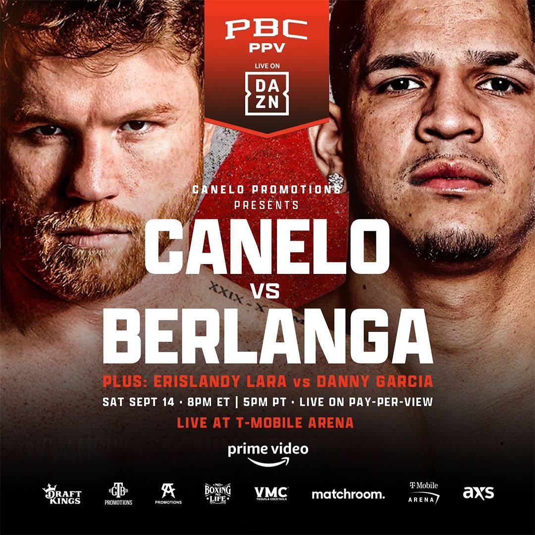 Canelo vs. Berlanga Poster July 29, 2024