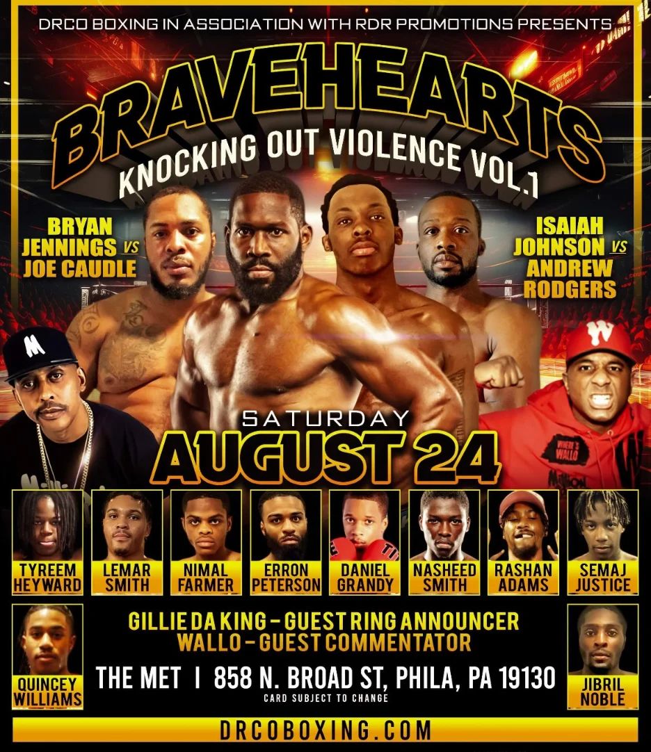 ennings vs. Caudle Poster August 19, 2024