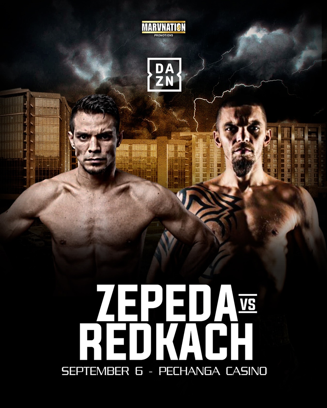 Zepeda vs. Redkach Poster August 26, 2024