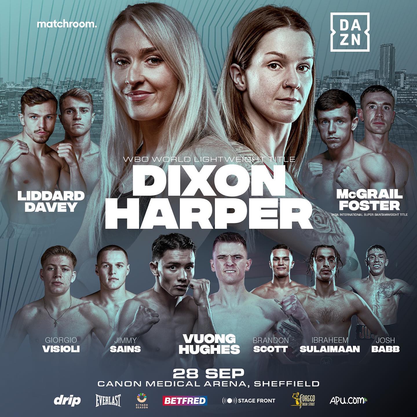 Fisher vs. Rudenko Poster September 08, 2024