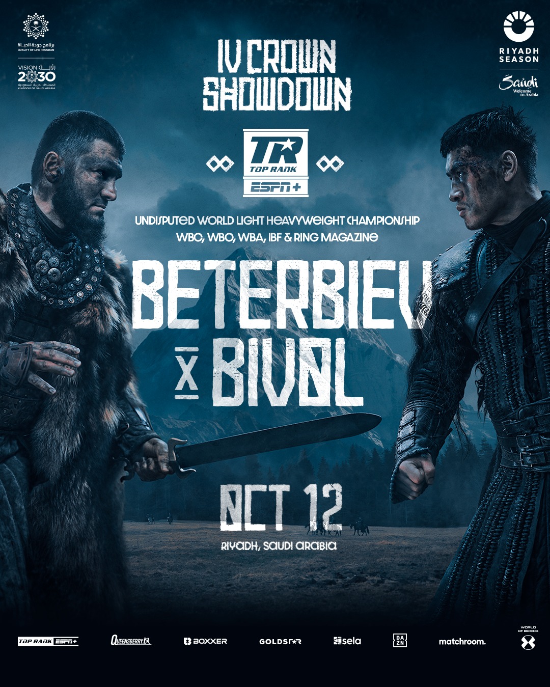 Beterbiev vs. Bivol Poster September 08, 2024