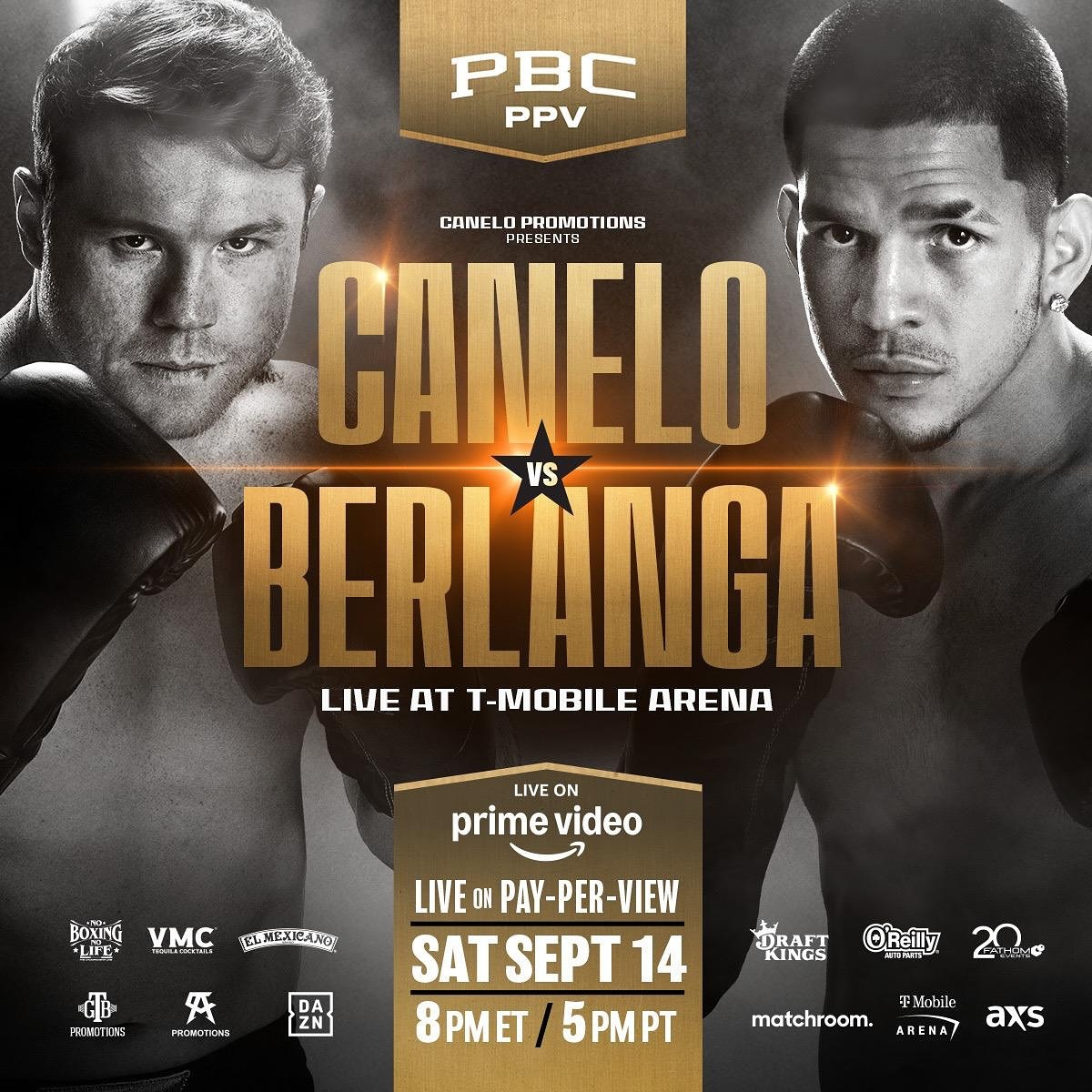 Canelo vs. Berlanga Poster September 09, 2024