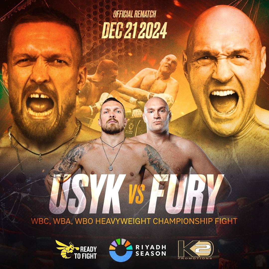 Usyk vs. Fury II Poster September 09, 2024