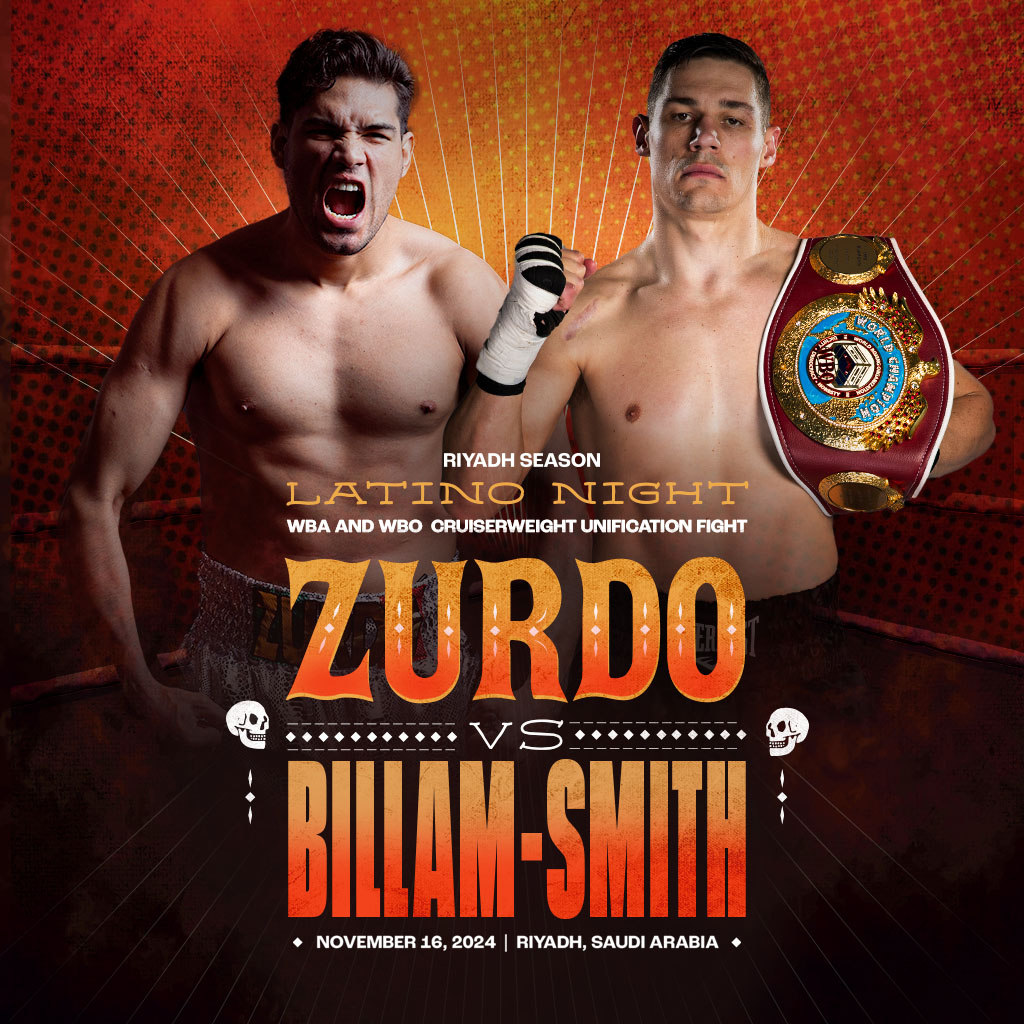 Zurdo vs. Billam-Smith Poster September 23, 2024