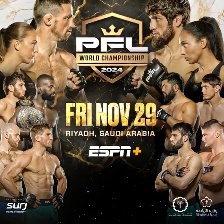 2024 Season PFL Championships Poster November 30, 2024