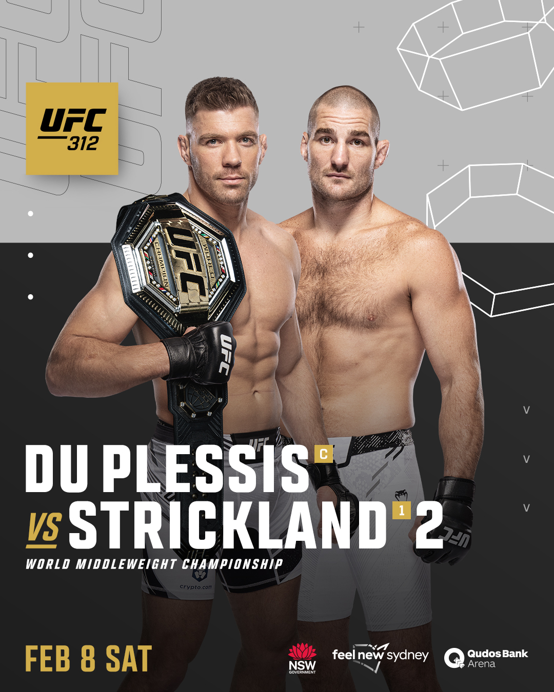 UFC 312 Poster December 13, 2024