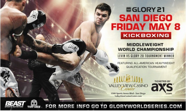 Glory 21 - San Diego Poster May 08, 2015