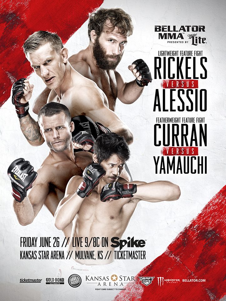 Bellator 139 - Kongo vs. Volkov Poster June 09, 2015