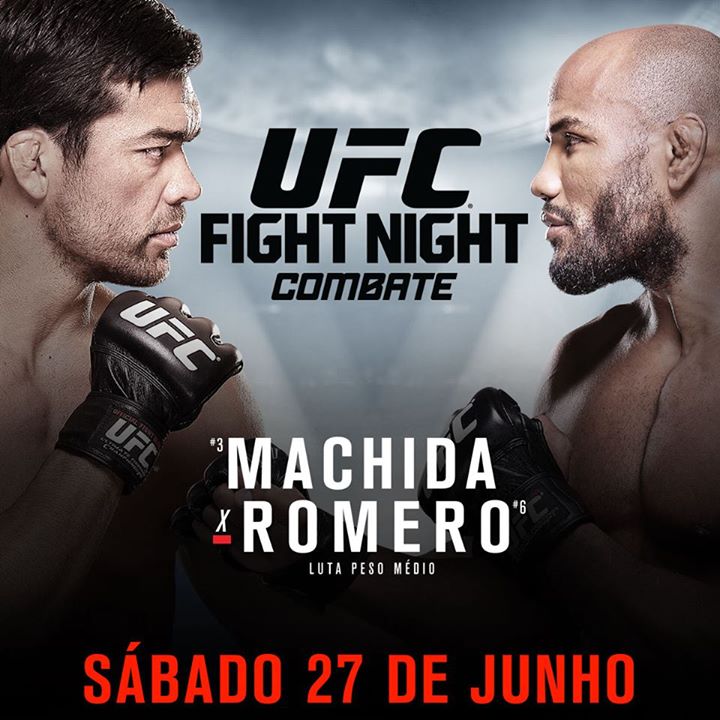 UFC Fight Night - Machida vs. Romero Poster June 22, 2015