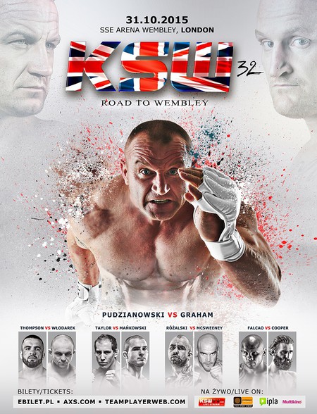 KSW 32 - Road to Wembley Poster November 01, 2015