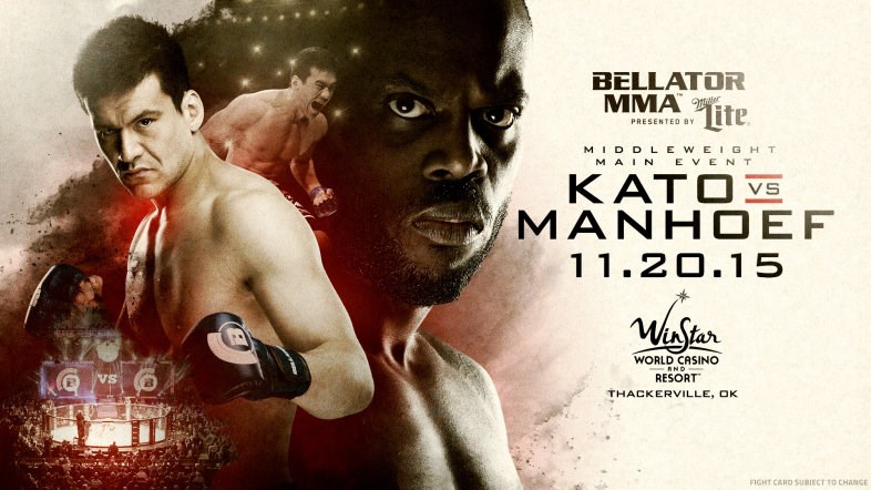Bellator 146 - Kato vs. Manhoef Poster November 10, 2015